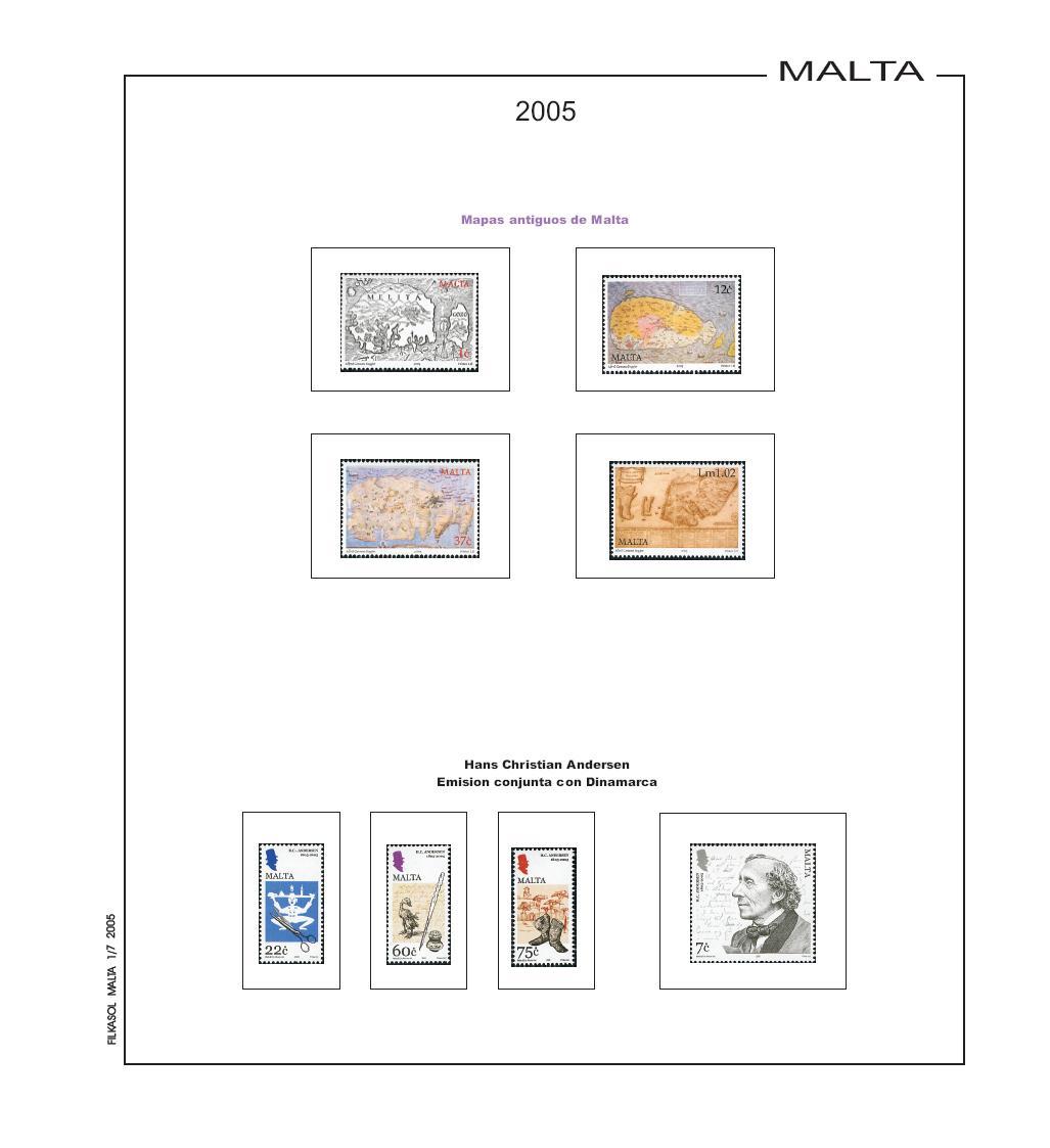 Foto FILATELIA - Material filatélico - Hojas de Sellos - Hojas por países Filkasol - Sin montar - Malasia - SMML1 - Tomo I 2000-2005 foto 196964