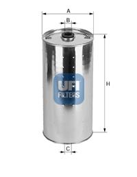 Foto Filtro de aceite ufi filters spa: 20.012.02 foto 502155