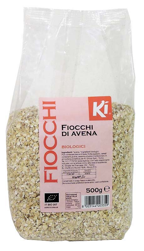 Foto Fiocchi biologici di avena Ki