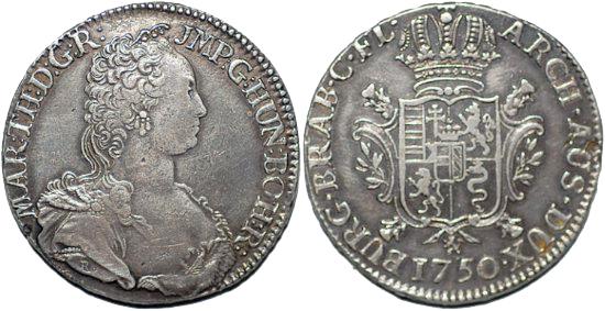 Foto Flanders ducaton 1750
