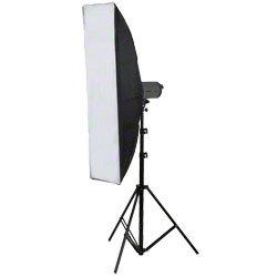 Foto Flash de Estudio Walimex pro VC-300 + Trípode de iluminación y Softbox