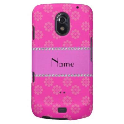 Foto Flores rosadas conocidas personalizadas Samsung Galaxy Nexus Carcasas foto 59233