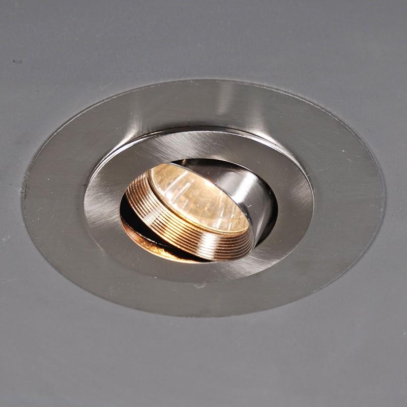 Foto Foco empotrable Easy con anillo de acero inoxidable foto 684045