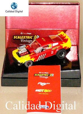 Foto Ford Mustang Hot Rod Vintage Scalextric Tecnitoys Nuevo In Box foto 54797