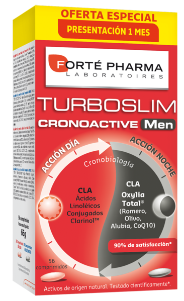 Foto Forte Pharma Turboslim Cronoactive Men 56comp