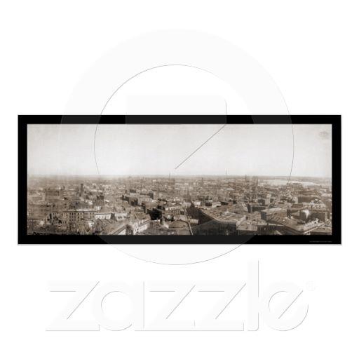 Foto Foto temprana 1894 de Boston Panview Impresiones foto 526279