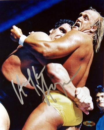 Foto Fotografía Hulk Hogan - WWE - vs. Andre the Giant Autographed Photo (Hand Signed Collectable), 20x25 in. foto 924847
