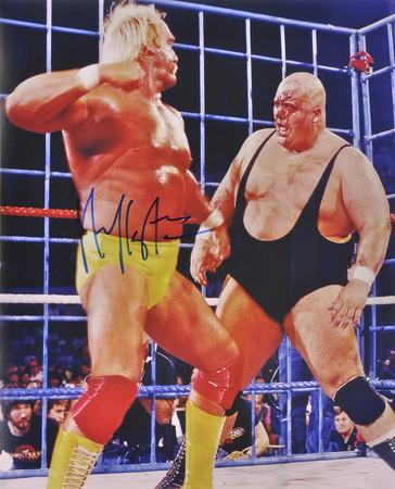 Foto Fotografía Hulk Hogan - WWE - vs. King Kong Bundy WWE Autographed Photo (Hand Signed Collectable), 51x41 in. foto 924850