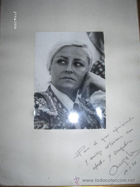 Foto fotografia dedicada angela torera primera mujer torera foto 193374