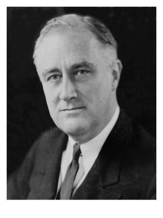 Foto Franklin D. Roosevelt, Head-And-Shoulders Portrait, 1930 - Laminas foto 460305
