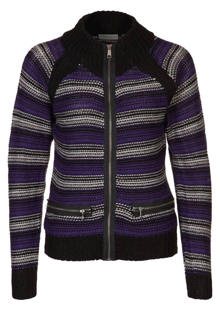 Foto Fransa Chaqueta De Punto Morado S foto 143114
