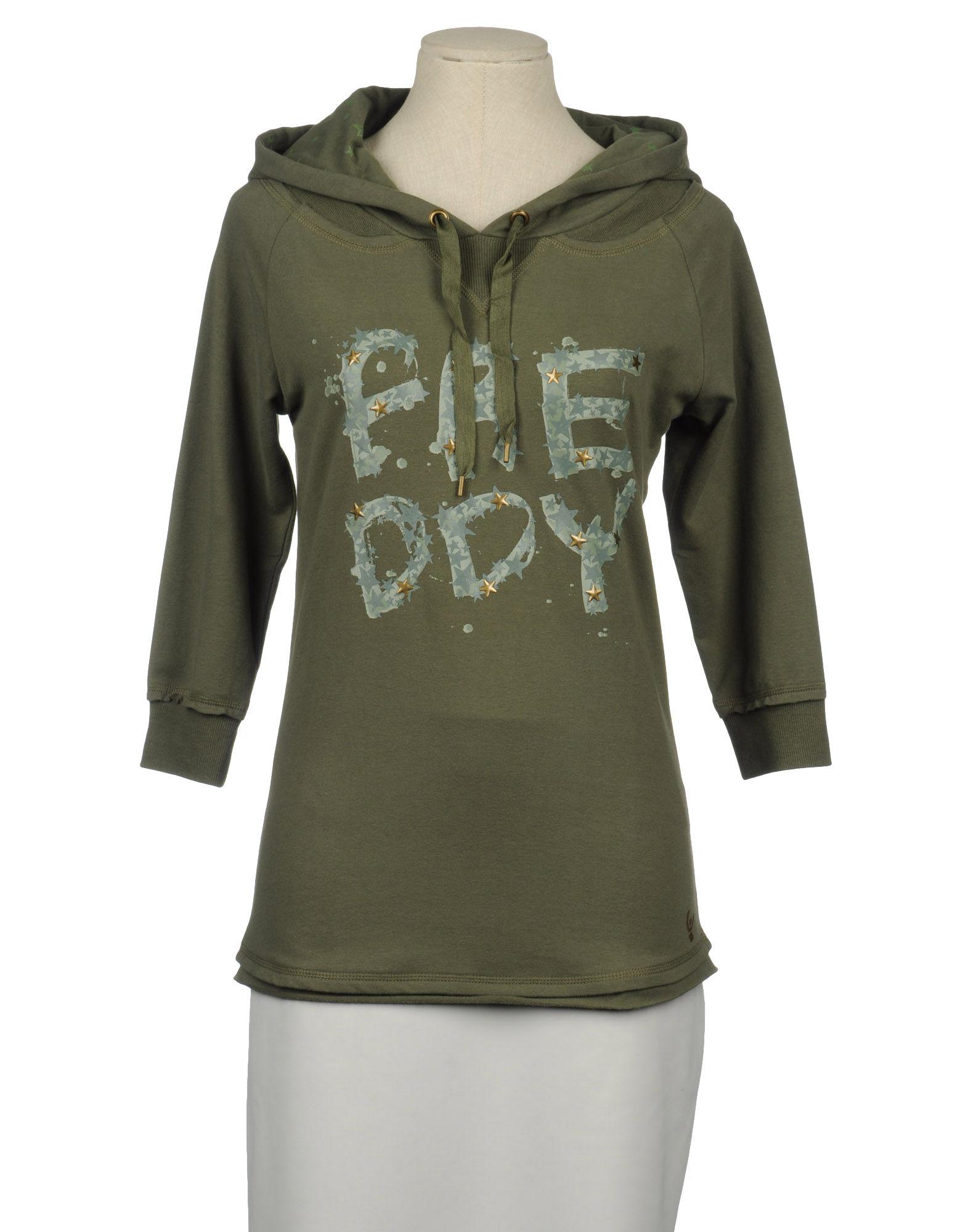 Foto Freddy E-Motion Sudaderas Con Capucha Mujer Verde militar