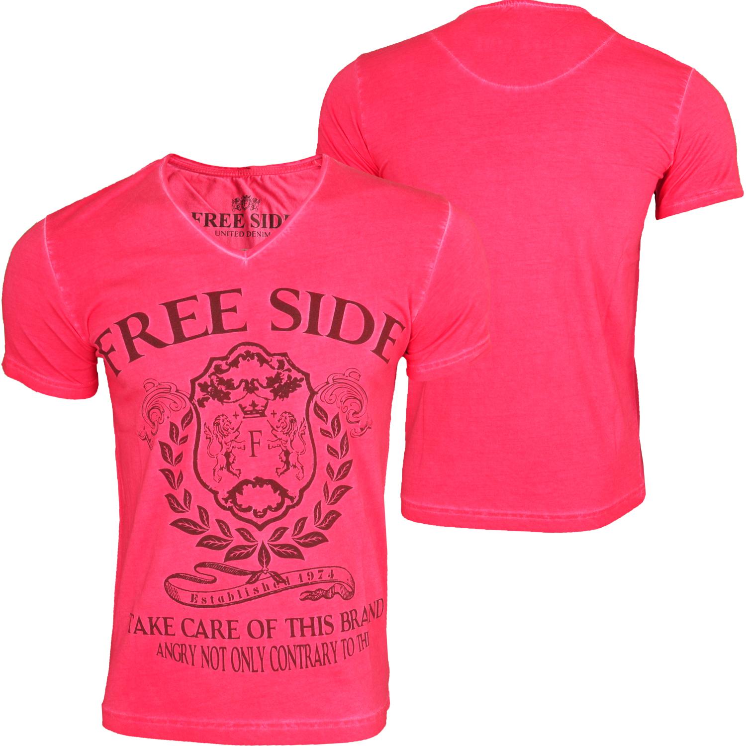 Foto Free Side Take Care Of This Brand T-shirt Rojo foto 353274