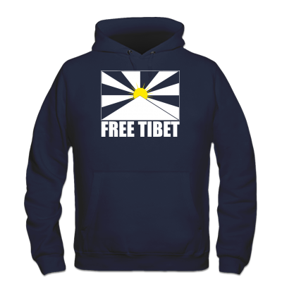 Foto Free Tibet Flag Sudadera con capucha foto 634698