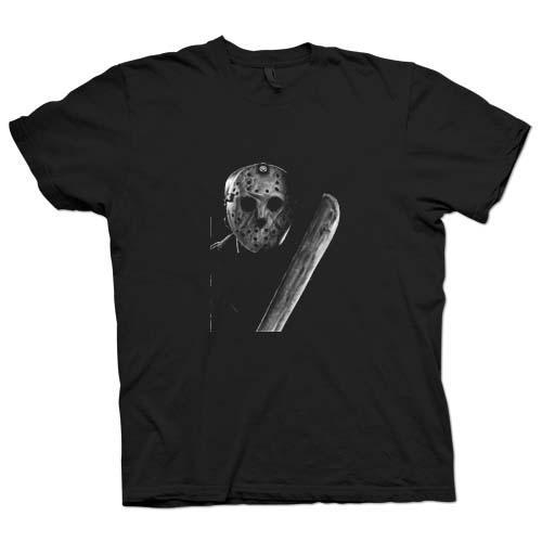 Foto Friday 13th - Jason - Horror - Sketch Black T Shirt foto 718365