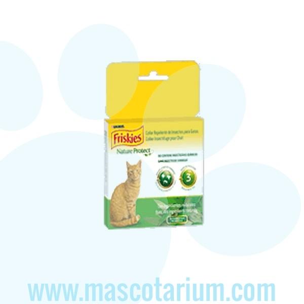 Foto Friskies natur protect collar gato