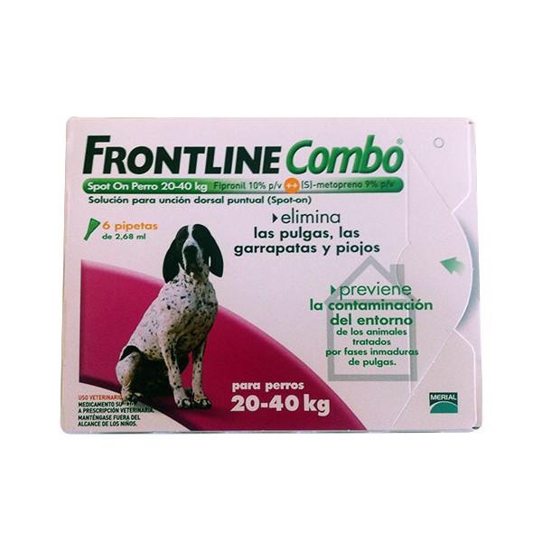Foto Frontline combo spot on perros 20-40 kg 6 pipetas Formato: 6 unidades foto 599979