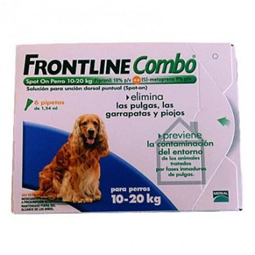 Foto Frontline-combo spot-on perros de 10-20kg 3 pipetas