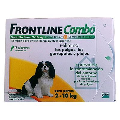 Foto FRONTLINE-COMBO SPOT-ON perros de 2-10kg 3 pipetas foto 917801