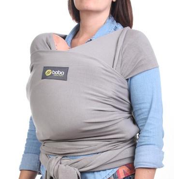 Foto Fular elástico Boba Wrap gris