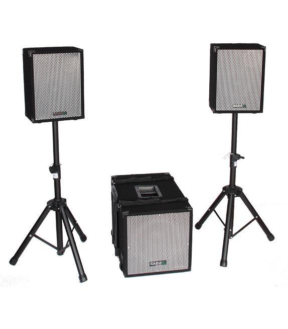 Foto full 2.1 active speaker system ibiza sound cube1208
