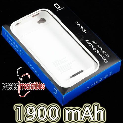 Foto Funda - Batería - Carcasa Externa iPhone 4 - BLANCA foto 234405