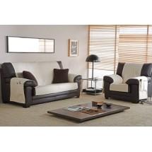 Foto Funda de Sofas Prisma Tela Algodon Natural 3 Plazas foto 588179