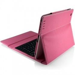 Foto Funda ipad+teclado en rosa. foto 440779