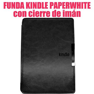 Foto Funda Kindle Paperwhite. Negro. Cierre De Imán. foto 415923