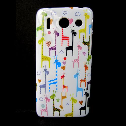 Foto Funda Orange Daytona Huawei Ascend G510 Jirafas foto 591038