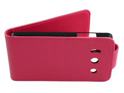 Foto Funda Piel Cuero Con Tapa Para Huawei Ascend Y300 U8830 - Nueva Y-300 foto 462373