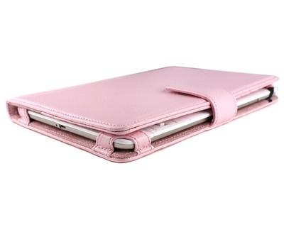 Foto Funda Piel Ebook Para Bookeen Cybook Odissey Color Rosa Pink E-reader foto 873026