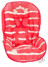Foto Funda Silla Auto Friends Roja