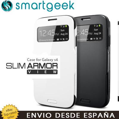 Foto Funda Slim Armor View Samsung Galaxy S4 4 I9500 + Protector De Pantalla  España foto 918675