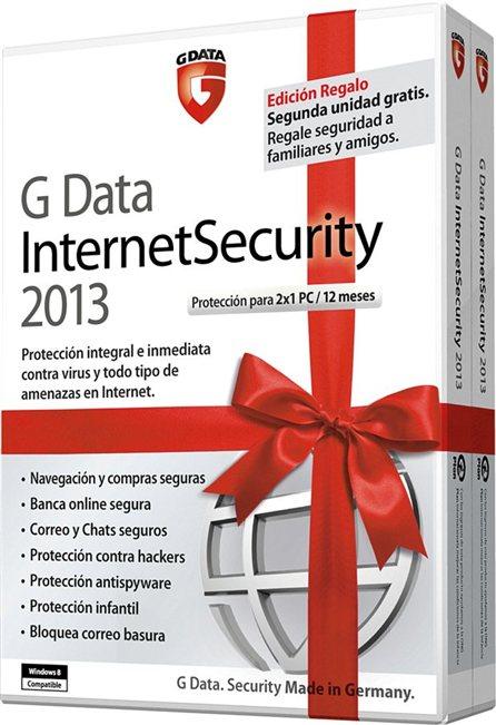 Foto G data internet security 2013 edición regalo (2x 1pc 12meses) foto 873078