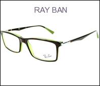 Foto Gafas de vista Ray Ban RX 5269 Acetato Negro verde Ray Ban monturas para hombre