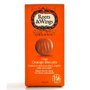 Foto Galletas chocolate y naranja