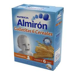 Foto Galletitas almiron 6 cereales 180g