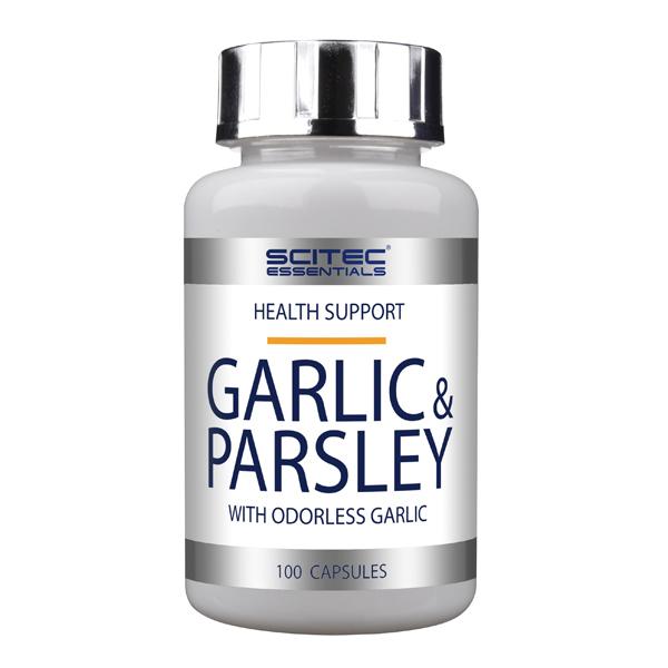Foto Garlic & Parsley - 100 caps - SCITEC ESSENTIALS foto 547747