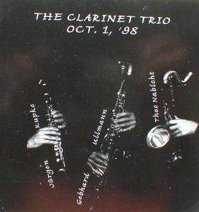 Foto Gebhard Ullmann: Clarinet Trio 1998 CD foto 16582