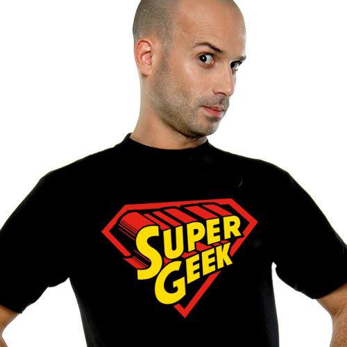 Foto Geekwear Camiseta Supergeek Talla Xl foto 949345
