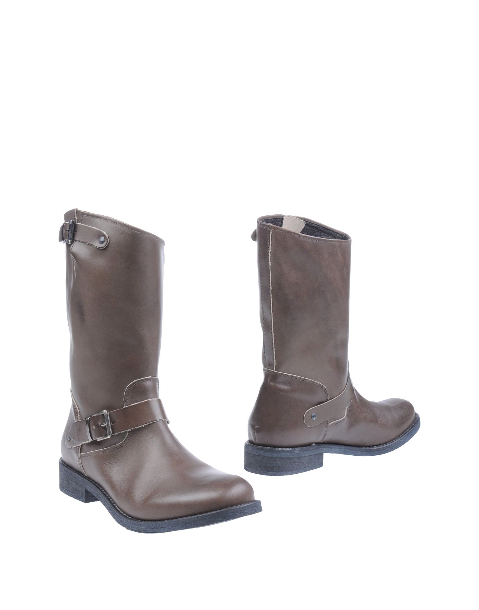 Foto Gemma Vintage Botines De CañA Alta Mujer Caqui