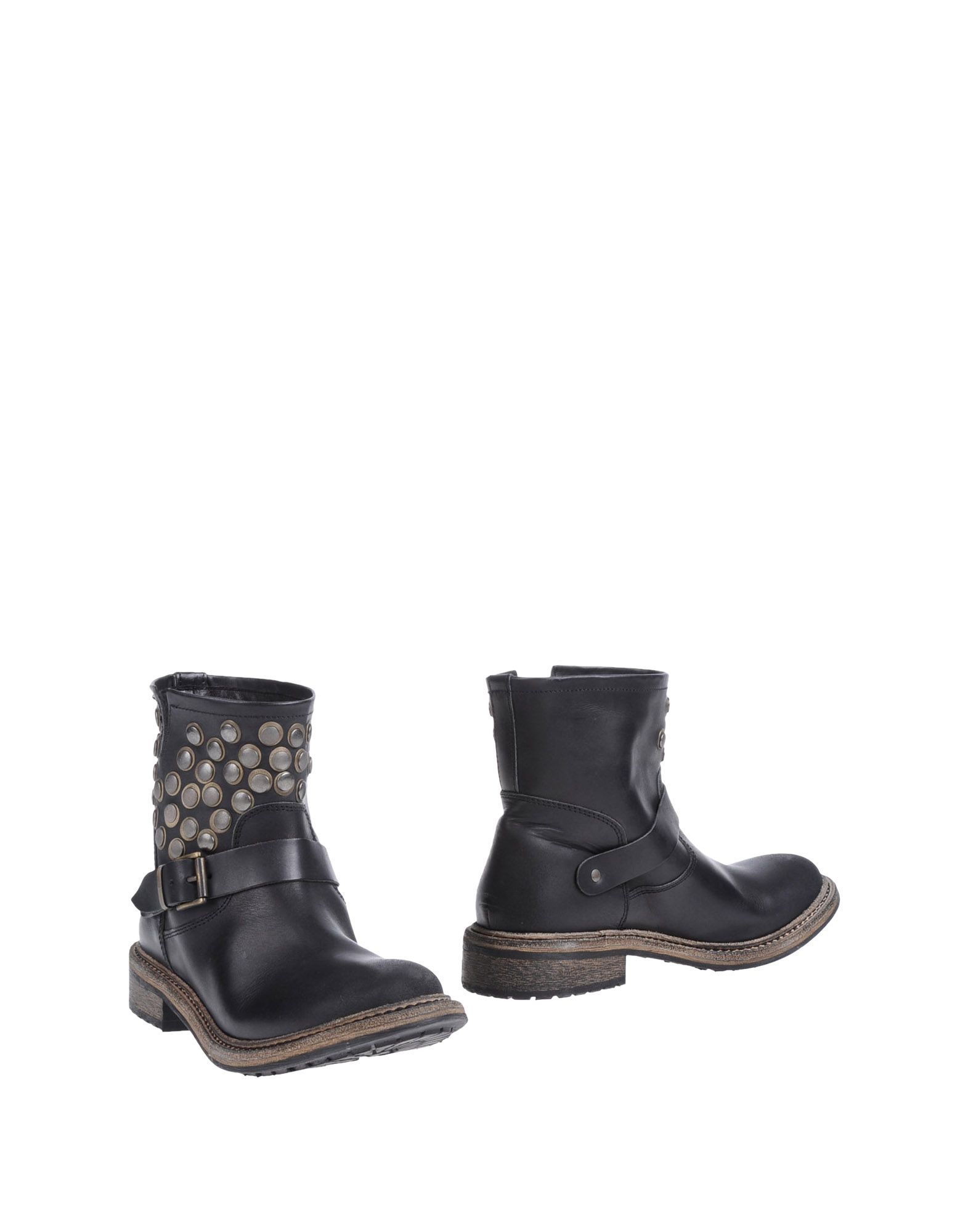 Foto Gemma Vintage Botines De CañA Alta Mujer Negro