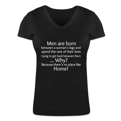 Foto Gender Humor Camiseta cuello en V de mujer