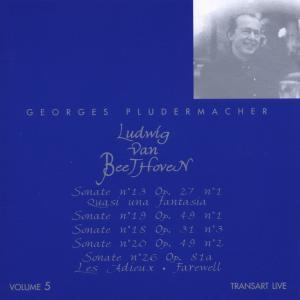 Foto Georges Pludermacher: Klaviersonaten Vol.5 (13/18/19/20/26) CD foto 404865