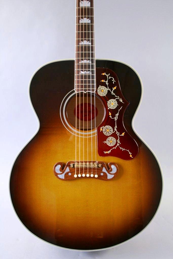 Foto Gibson J-200 1960'S Vintage Sunburst Guitarra Acustica foto 319356