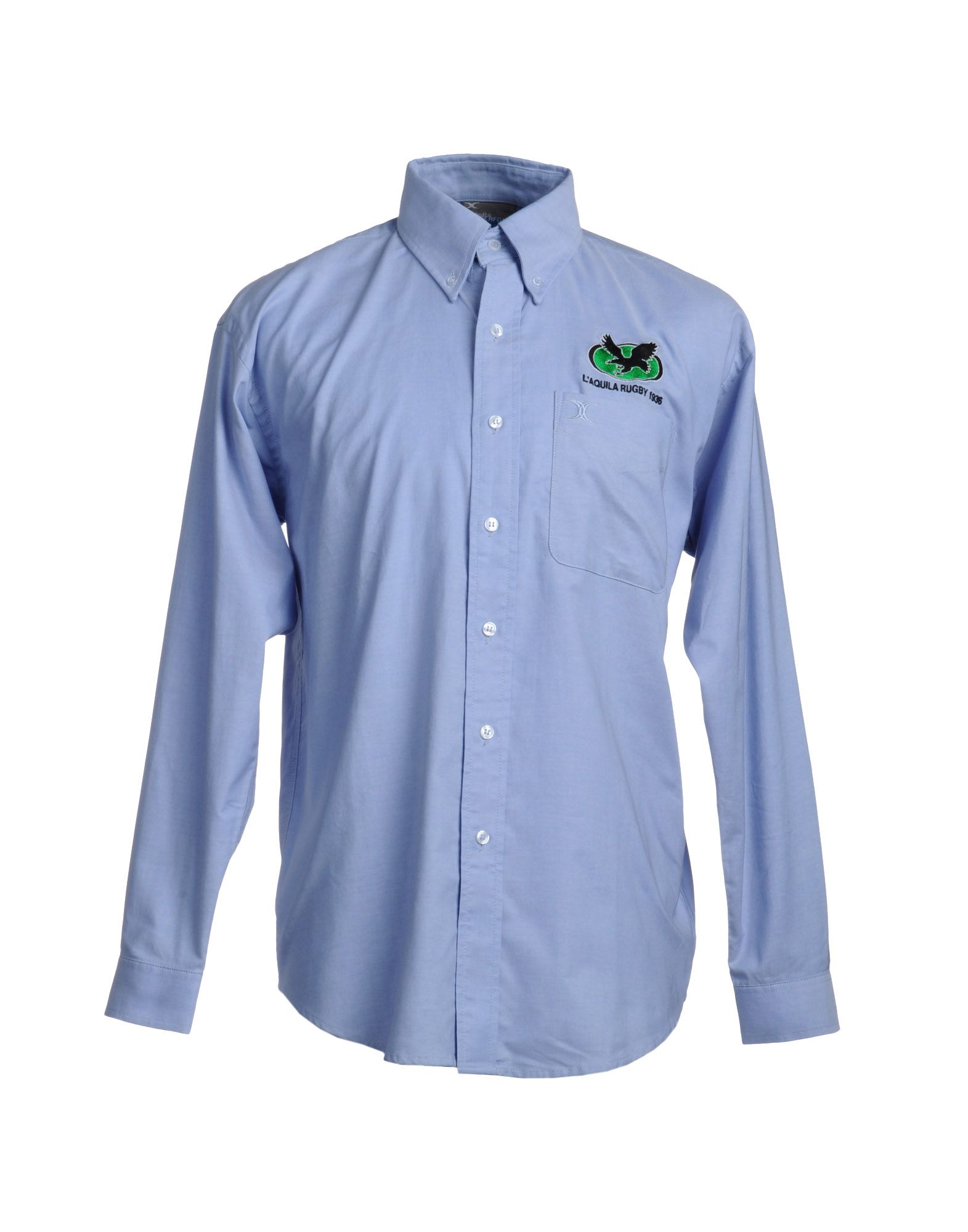 Foto Gilbert Camisas De Manga Larga Hombre Azul celeste foto 636788