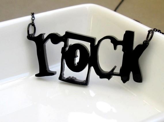 Foto Girl Can Rock collar