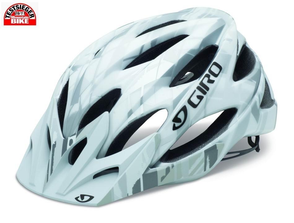 Foto Giro Xen helmet 2013 matte white / grey bars foto 956173