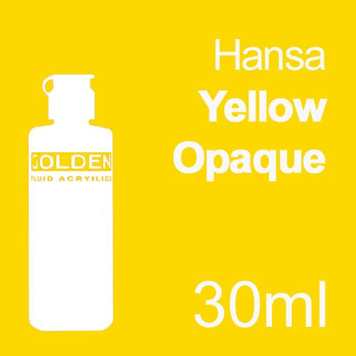 Foto Golden fluid hansa yellow opaque 30 ml s4
